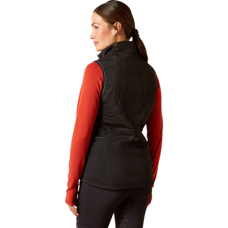 Ariat Womens Full Zip Venture Gilet 10046266 - Black